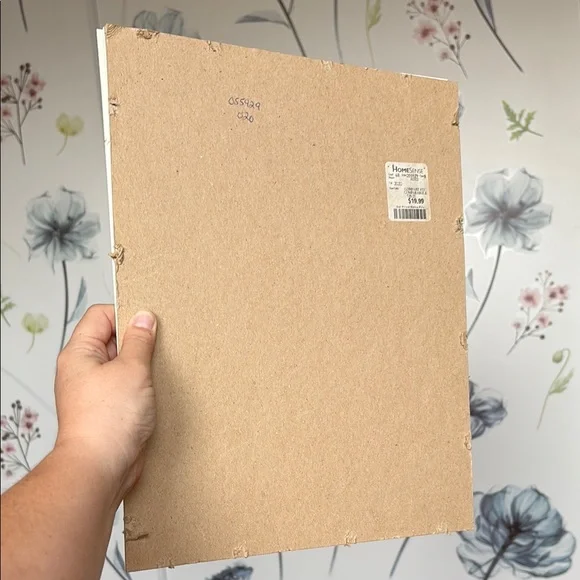 Floral Art Print with Pastel Flowers - Picture 9 of 9